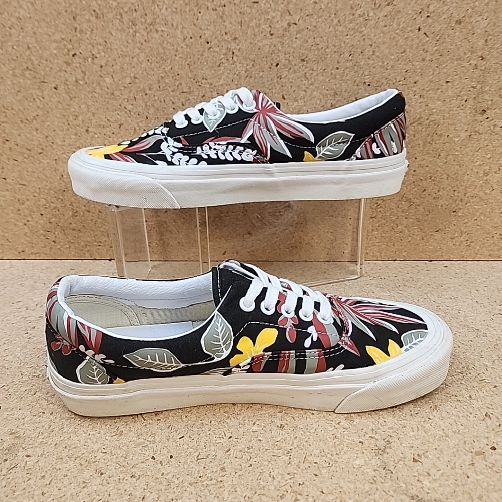 Vans Era 95 DX Aloha Mens Size 9 Red Black Athletic Skate Shoes Sneakers - Picture 3 of 9